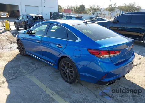 2018 Hyundai Sonata Limited 2.0T+ из США, поврежденный, VIN 5NPE34AB2JH724121